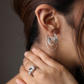 925 Sterling Silver Hoop Earrings